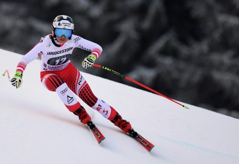 La austriaca Stephanie Venier gana el descenso de Garmisch