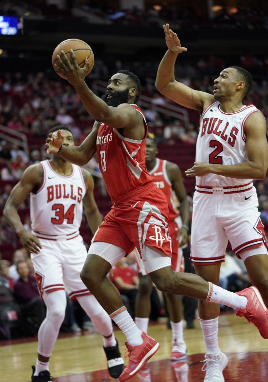 Harden y los Rockets vencen 121-105 a los Bulls