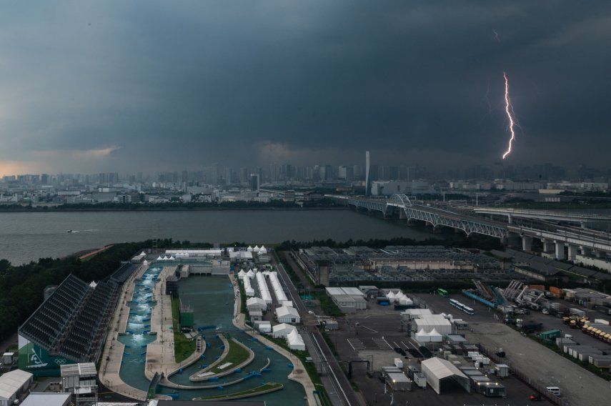 La tormenta obliga a cambios en el calendario de Tokio 2020