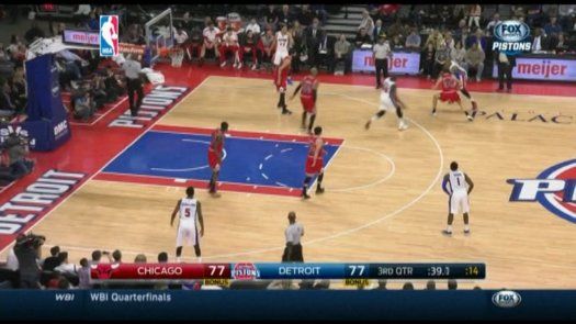 Pistons remonta desventaja de 19 puntos y vencen a Bulls
