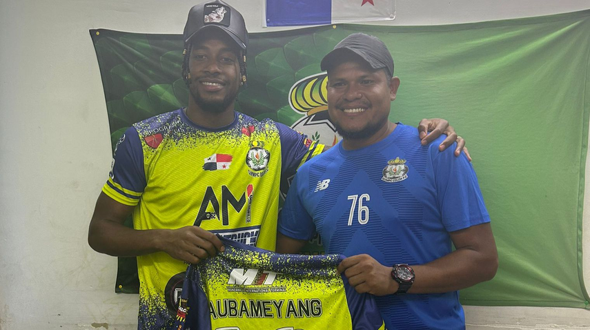 Michael Amir Murillo visita el equipo donde inició en el fútbol&nbsp;
