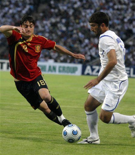 España aplasta 6-0 a Azerbaiyán en amistoso