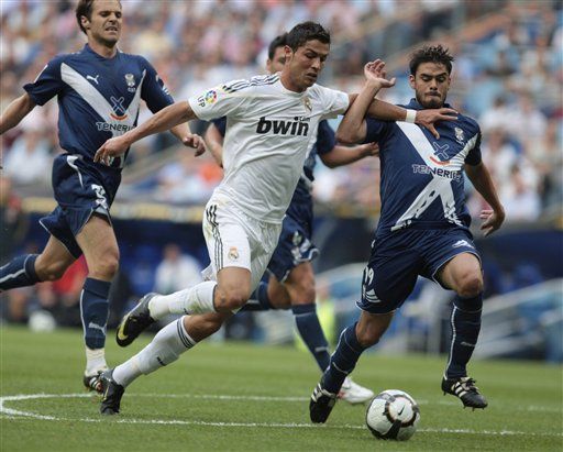 España: Real Madrid derrotó 3-0 al Tenerife con un gol Kaká