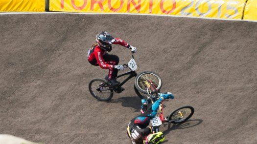 Mariana Pajón, la caída (en la primera curva) del mito