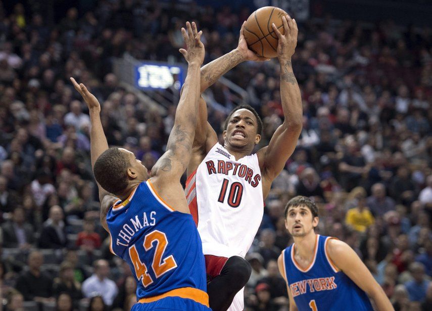 DeRozan anota 23 y Raptors apabullan a Knicks