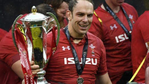 El capitán de Gales, Alun Wyn Jones, es elegido mejor jugador del Seis Naciones