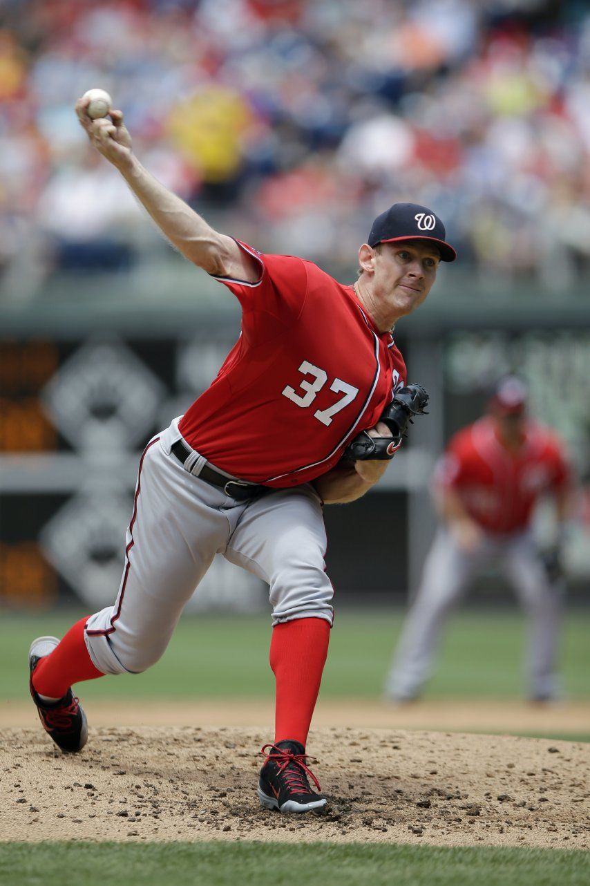 Strasburg y Nacionales ganan 1er duelo de doble cartelera