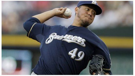 MLB: Cerveceros 4, Bravos 0; Gallardo blanquea a Bravos