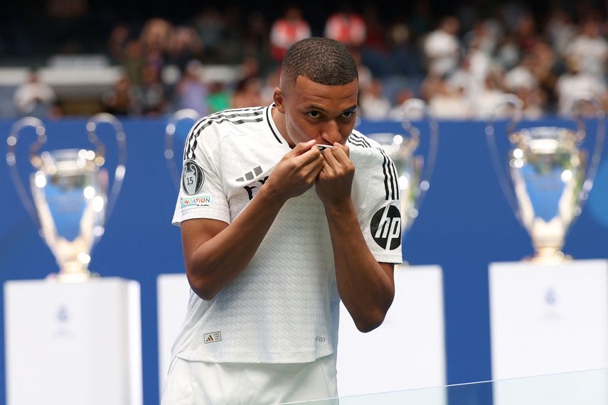 Kylian Mbappé en su presentación con el Real Madrid: Voy a dar la vida por este club