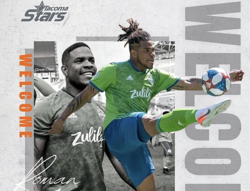 Román Torres es anunciado como nuevo jugador del Tacoma Stars