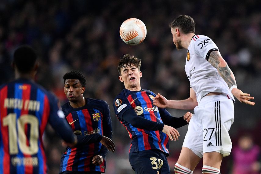 El Barcelona empató ante el Manchester United en el Camp Nou