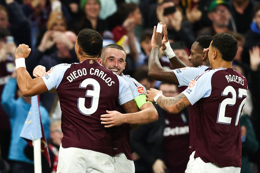 Champions League: El Aston Villa le ganó al Bolonia