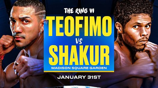 El Madison Square Garden será el escenario para el Teófimo López vs Shakur Stevenson El Madison Square Garden será el escenario para el Teófimo López vs Shakur Stevenson