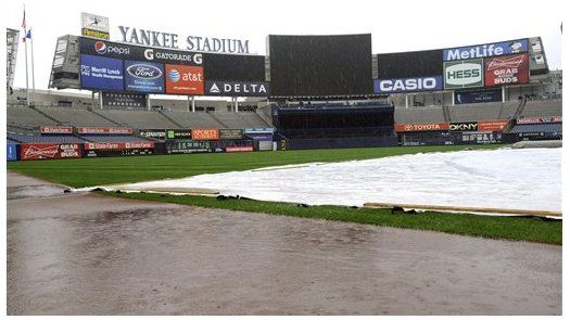 Rays-Yanquis se posterga por lluvia en Nueva York