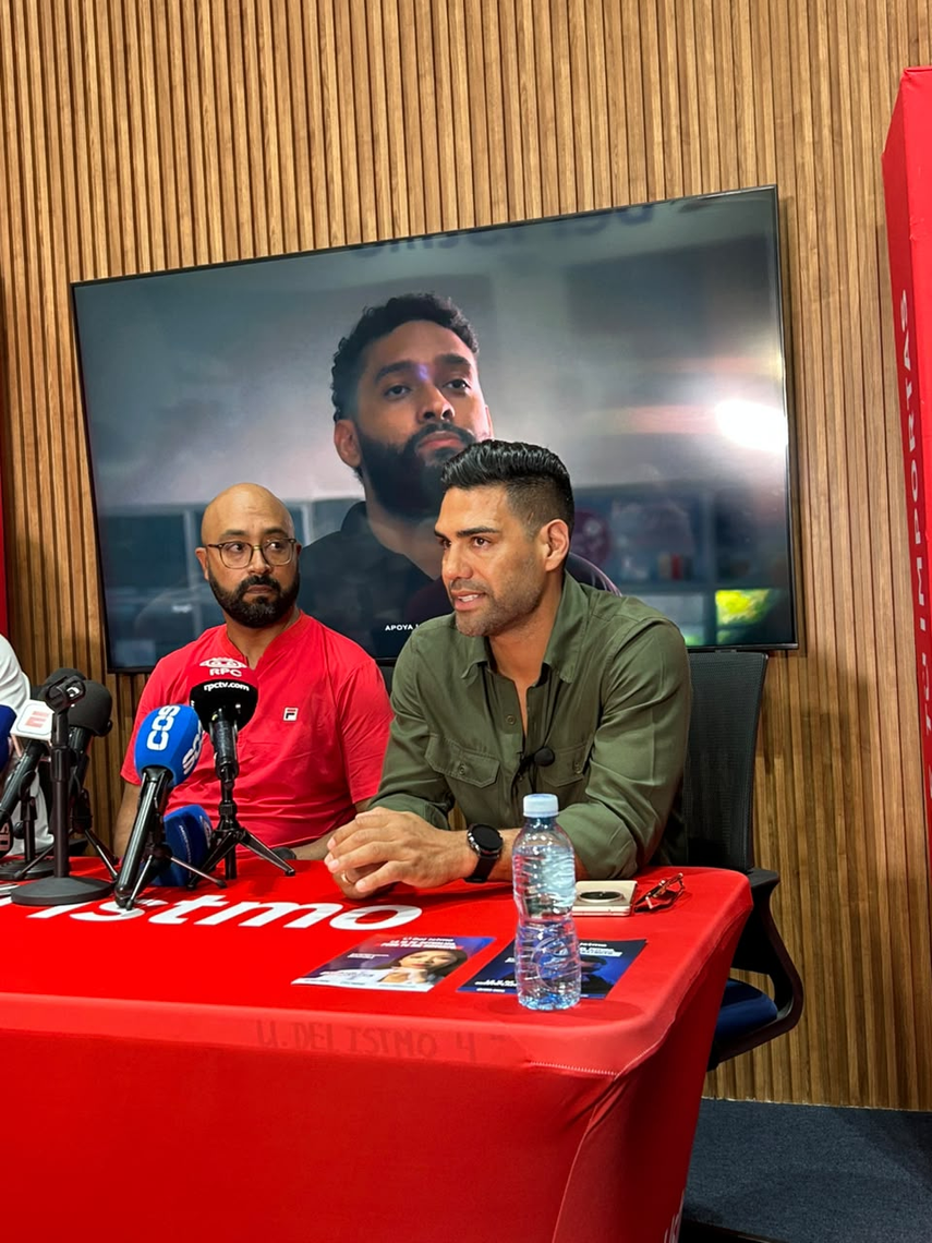 LPF: Radamel Falcao revela el motivo de su presencia en Panamá