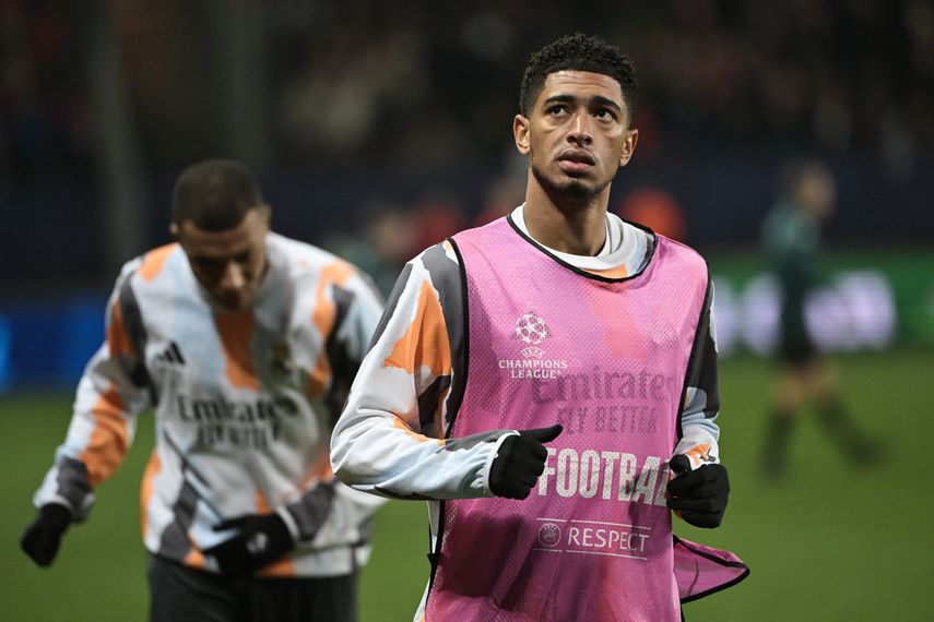 &nbsp;Real Madrid sin Jude Bellingham ni Kylian Mbappé para cuartos de Copa del Rey