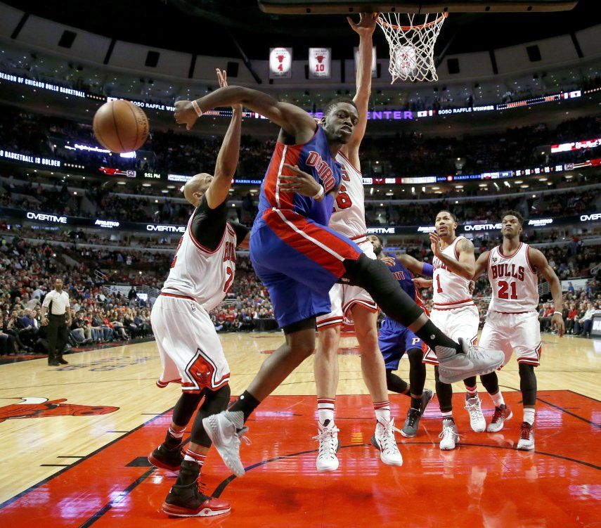 En cuádruple prórroga, Pistons superan a Bulls