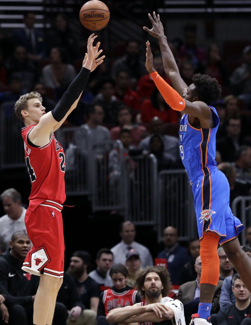 Canasta de Markkanen da triunfo a Bulls sobre Thunder