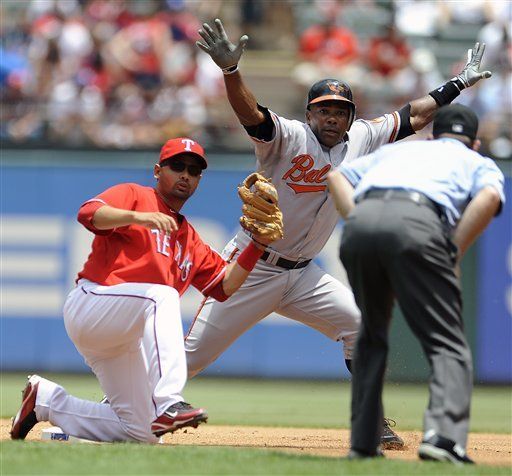 MLB: Orioles 4, Rangers 1; Orioles barren a Texas
