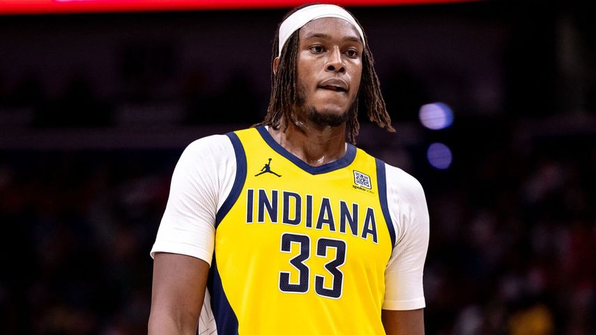 NBA: Myles Turner acuerda un contrato de 107 millones de dólares con los Milwaukee Bucks.