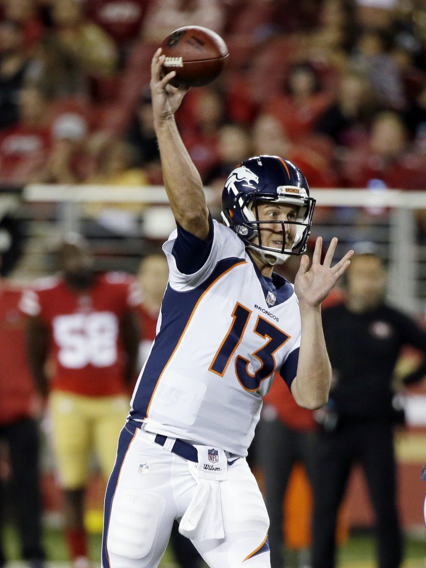 Fuente AP: Trevor Siemian gana la titularidad con Broncos