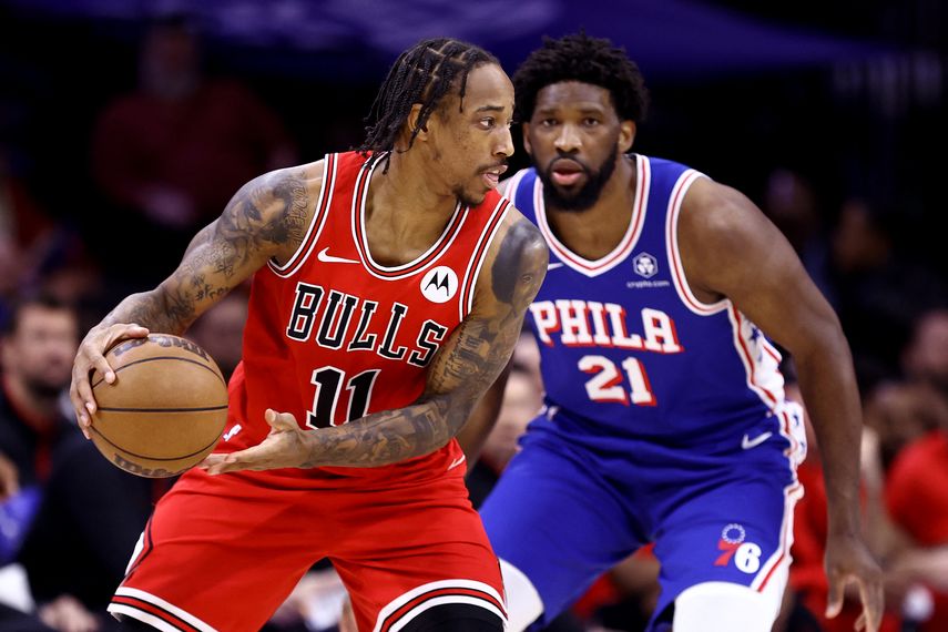 NBA: Los Bulls ganan a Sixers y cortan racha ganadora