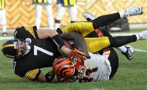 NFL: Bengals 18, Steelers 12; férrea defensa de Cincinnati