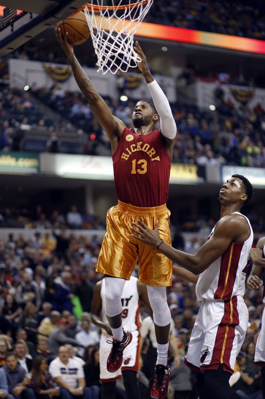 Paul George anota 36 puntos, Pacers vencen a Miami