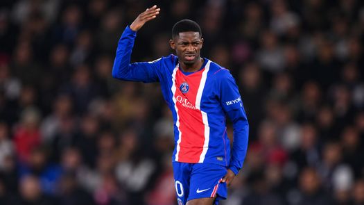 Ousmane Dembéle salió lesionado del PSG vs FC Barcelona