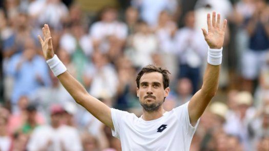Muguruza y el argentino Pella protagonizan la jornada en Wimbledon