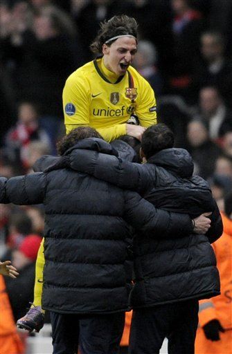 Barcelona: Ibrahimovic no juega con Arsenal, en duda para clásico