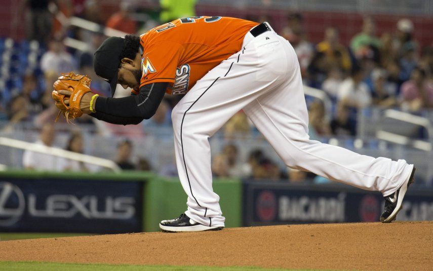Marlins: Álvarez fuera por dolencia en hombro y codo
