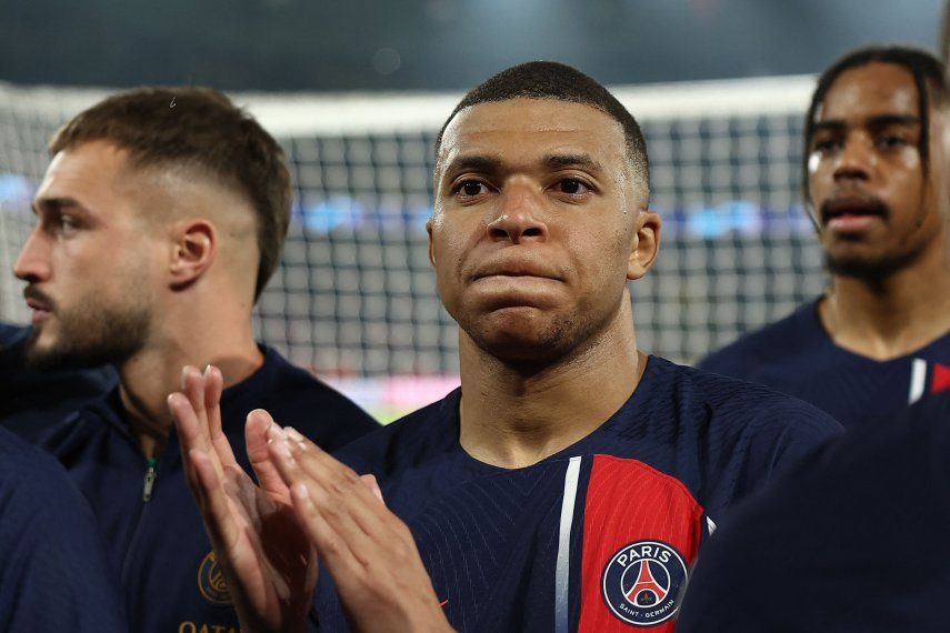 Kylian Mbappé queda fuera de la convocatoria del PSG para duelo ante Niza