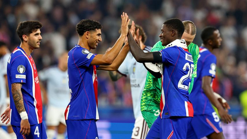 Supercopa de Europa: El PSG vence al Aston Villa y se corona campeón