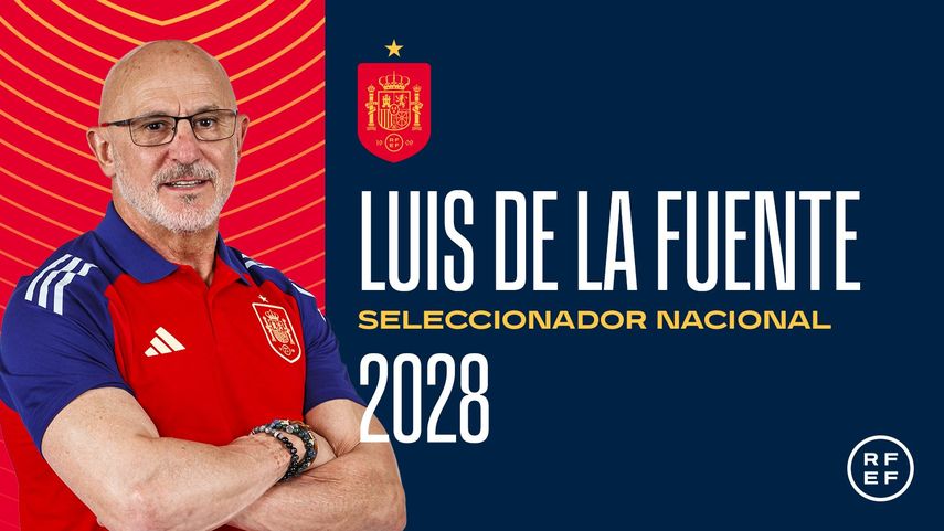 &nbsp;Luis de la Fuente renueva con la selección de España hasta 2028