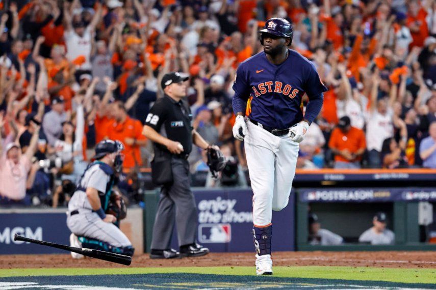 MLB: Los Astros vuelven a ganar con cuadrangular decisivo de Yordan Álvarez