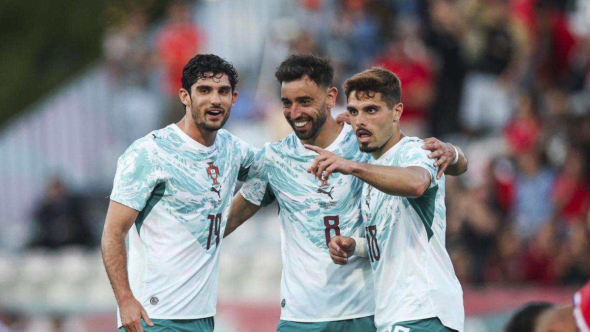 Portugal de Cristiano Ronaldo vence a Chile en amistoso Portugal de Cristiano Ronaldo vence a Chile en amistoso