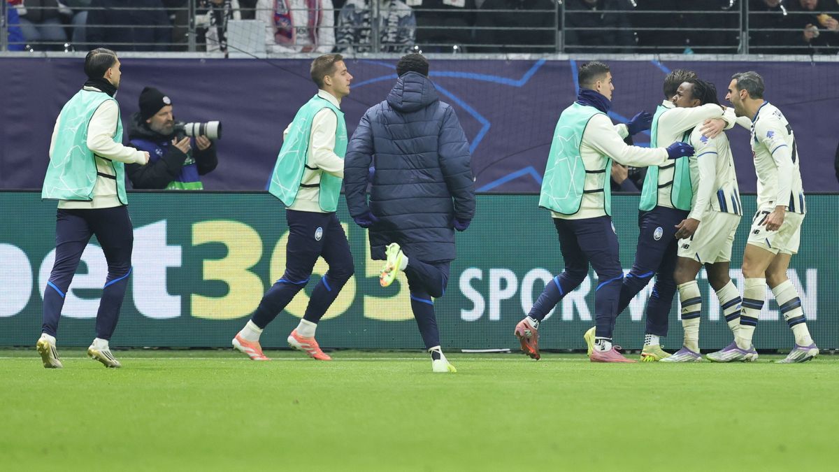 Champions League: El Atalanta entierra al Eintracht en escasos cinco minutos Champions League: El Atalanta entierra al Eintracht en escasos cinco minutos