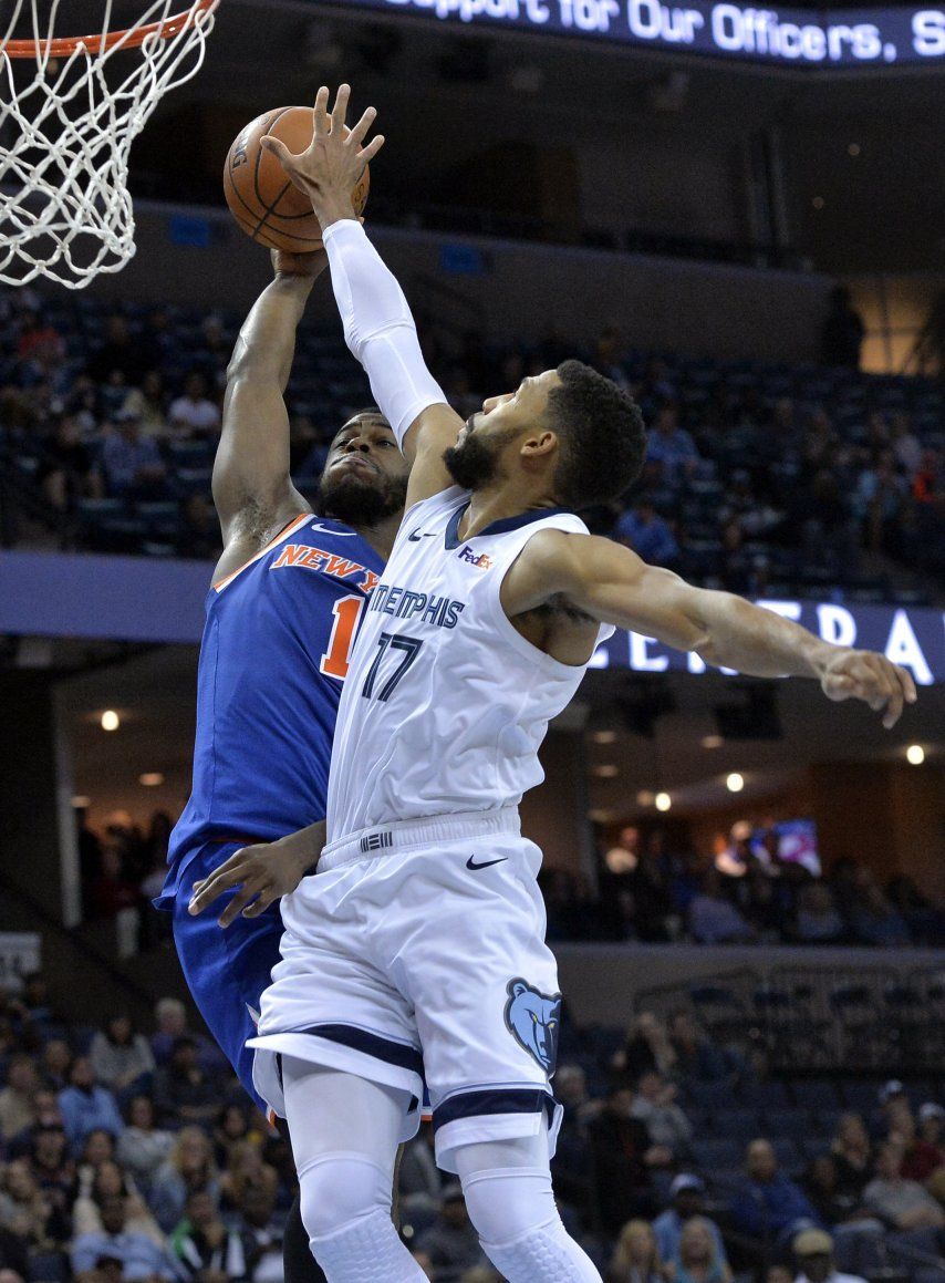 Kanter aporta 26 rebotes y Knicks vencen a Grizzlies 103-98