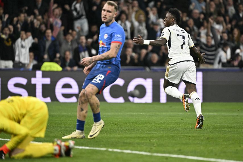 Champions League: Real Madrid sufre ante el Leipzig para avanzar a 4tos