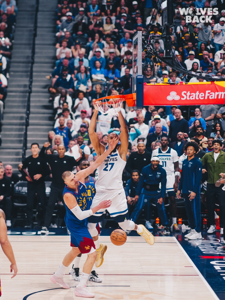 NBA: Minnesota Timberwolves igualó la serie ante Denver Nuggets