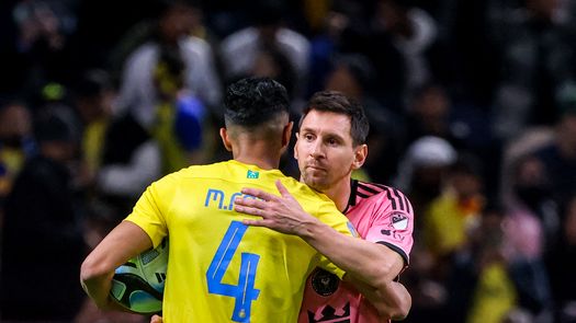 &nbsp;Al Nassr sin Cristiano goleó al Inter Miami de Messi