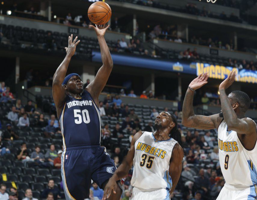 Randolph anota 22, Grizzlies sacan victoria en Denver