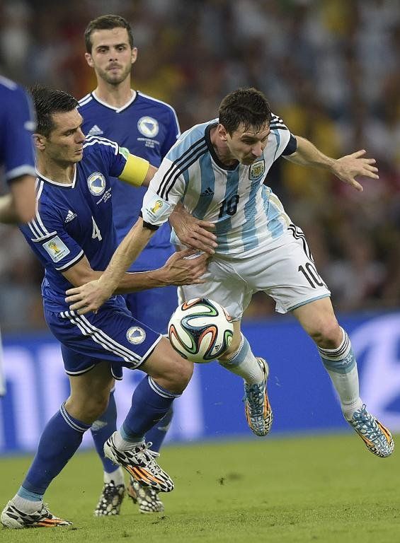 Y de repente, Messi iluminó la noche del Maracaná