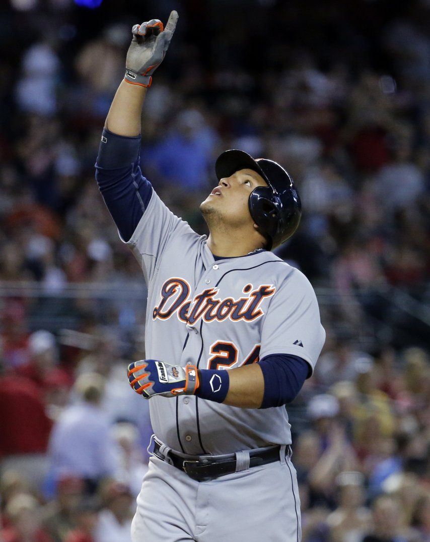 Cabrera pega jonrón y Tigres ganan a Diamondbacks