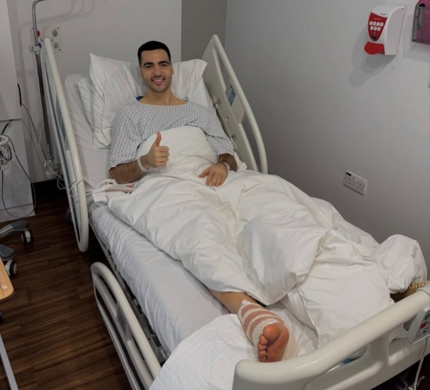 Mikel Merino fue operado con éxito del pie derecho