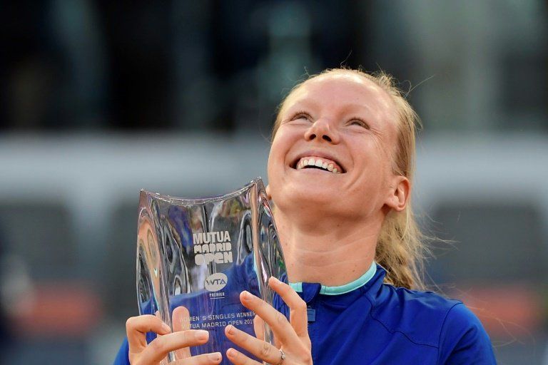 La holandesa Kiki Bertens gana el torneo de Madrid y deja a Halep sin el número uno