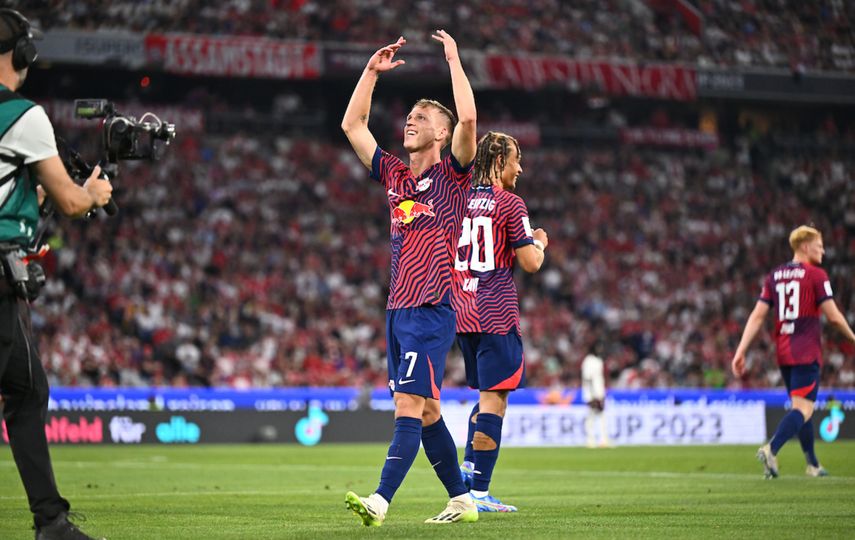 Leipzig se lleva la Supercopa de Alemania con triplete de Dani Olmo al Bayern Múnuch