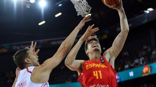 España se asegura primer puesto del grupo con trabajado triunfo ante Croacia (79-73)