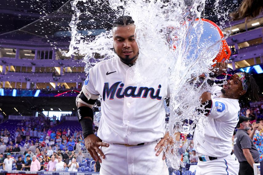 &nbsp;MLB: Luis Arráez le da triunfo a los Marlins vs Rockies